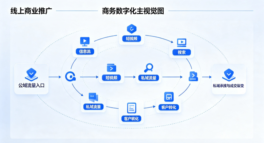 青山区线上商业推广怎么做？全域流量闭环搭建与低成本转化实战指南
